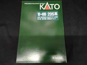 動作確認済 車輪の劣化による通電不良 Nゲージ KATO 10-406 205系電車 (埼京線色) 6両基本セット