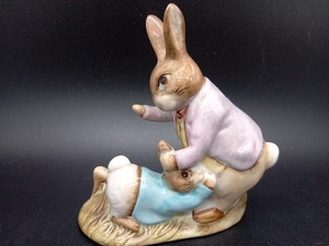 BESWICK company manufactured Beth wik Peter Rabbit figyu Lynn [ Mr. Benjamin ba knee . Peter Rabbit ]