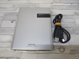 ジャンク I・O DATA MO640 PORTABLE DRIVE TU04