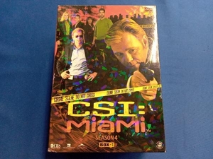 DVD CSI:マイアミ SEASON4 コンプリートDVD BOX-1