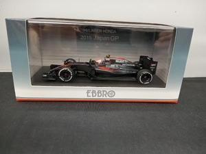 ケースにキズ EBBRO 1/43 McLaren Honda MP4-30 Japan GP No.22 Jenson Button