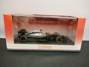 箱傷み、ケースにキズ EBBRO 1/43 McLaren Honda MP4-30 2015 Early Season Version No.14