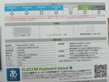 ELECOM エレコム Bluetooth ミニキーボード TK-FBP102BK 軽量×薄型 ワイヤレスキーボード_画像7