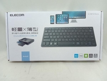 ELECOM エレコム Bluetooth ミニキーボード TK-FBP102BK 軽量×薄型 ワイヤレスキーボード_画像6