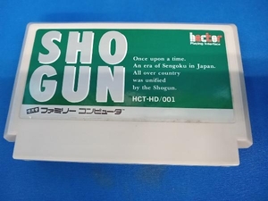 【箱・説欠品】ファミコン　SHO GUN　※動作確認済み