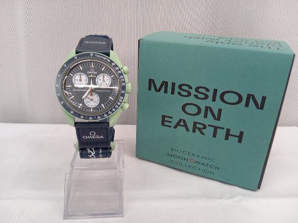 swatch MISSION ON EARTH SO33G100 オークション比較 - 価格.com
