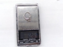 【日本造幣局刻印有】Pt900 プラチナ ＃10 ダイヤモンド D0.10ct 総重量4.29g リング 指輪 アクセサリー ジュエリー_画像9