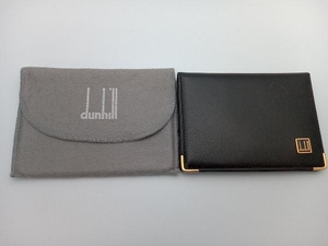 dunhill カードケース 名刺入れ ブラック レザー 保存袋付