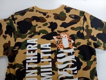 A Bathing Ape アベイシングエイプ Tシャツ/ロンT グリーン 迷彩柄 M_画像7