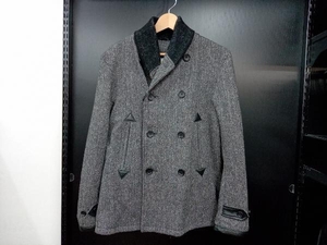 GB Sports Harris Tweed ハリスツイード ショールカラーコート その他アウターグレー XSサイズ 店舗受取可