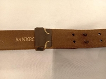 BANKROBBER LEATHER BELT BROWN バンクローバー レザーベルト ブラウン 店舗受取可_画像6