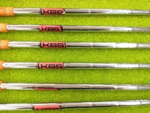 PING ピン ANSER アンサー 2012年モデル シャフト:KBS TOUR byFST フレックス:S アイアン7本セット ゴルフ_画像5