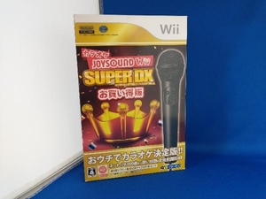 Wii カラオケJOYSOUND Wii SUPER DX ＜マイクDXセット＞ お買い得版