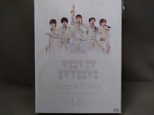 【Blu-ray Disc】King & Prince／King & Prince CONCERT TOUR 2020 ~L&~《初回限定版》