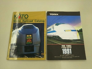 【2冊セット】鉄道模型カタログ KATO TOMIX 1990年発行