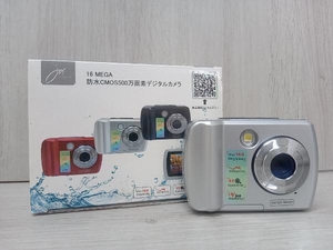 [ digital camera ]16MEGA waterproof CMOS500 ten thousand pixels digital camera ( silver )/joyeux