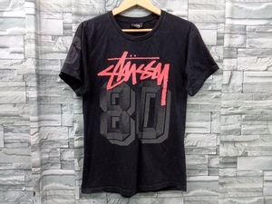 STUSSY/ステューシー/半袖Tシャツ/#80/ロゴ/メキシコ製/ブラック/メンズ/Sサイズ