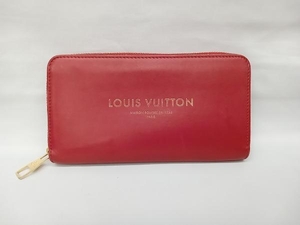 LOUIS VUITTON パナームジッピーウォレット ファスナー長財布 赤 レッド