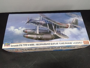 プラモデル ハセガワ 1/72 川西 E7K1 九四式一号水上偵察機 '神川丸搭載機' w/カタパルト