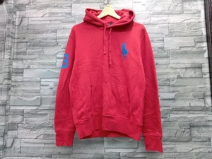 RALPH LAUREN/レッド/ビッグポニー/パーカー/S/ラルフローレン/710585964002/プルオーバーパーカー/裏起毛/フーディ