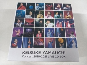 山内惠介 CD 山内惠介コンサート 2010-2021 LIVE CD BOX(初回生産限定盤)(DVD付)(紙ジャケット仕様)