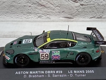ミニカー 1/43 ASTON MARTIN RACING DBR9 ＃59 LE MANS 2005 D.Brabham-S.Sarrazin-D.Turner_画像4