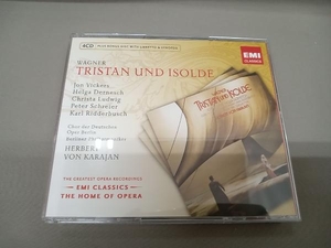 ヘルベルト・フォン・カラヤン/ベルリン・フィルハーモニー管弦楽団 CD 【輸入盤】Wagner: Tristan und Isolde(4CD+CD-ROM)