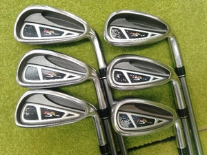 TaylorMade テーラーメイド r5 XL PLUS (2008) XL-60 フレックスR 5-9,P 6本セット アイアンセット ゴルフ クラブ