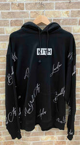 KITH / キス / City Script Hoodie Nocturnal / シティスクリプトフーディー ノクターナル / パーカー / サイズXL / KHM030347 / ブラック