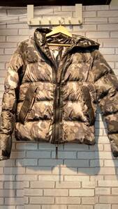 ダウンジャケット グレー DUVETICA CELTODUE CAMO U.8031.00 カモフラ