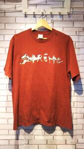 Supreme シュプリーム 18aw LIQUID LOGO 半袖Tシャツ Ｍサイズ ワインレッド