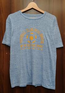 F.C.R.B.(F.C.Real Bristol) / エフシーアールビー 半袖Tシャツ FCRB-130014 ロゴ フットボール ライトブルー L