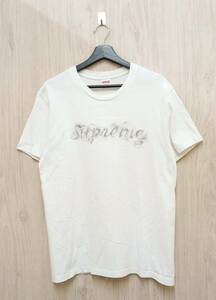 Supreme/シュプリーム/半袖Tシャツ/Smoke Tee／19FW/ホワイト/Mサイズ