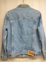 Supreme 17SS Studded Denim Trucker Jacket Gジャン デニムジャケット シュプリーム スタッズ トラッカー ジャケット ブルゾン メンズ S_画像4