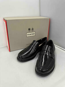 HUNTER / ハンター / M REFINED PENNY LOAFER GLOSS / メンズリファインドグロスペニーローファー / MFF9107RGL / サイズ約28cm / ブラック