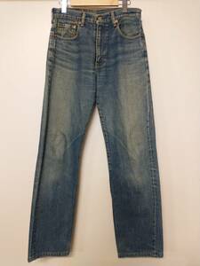 LEVI’S 502XX J22 JG 052 03 92 60’s復刻 ジーンズ デニム ブルー W30 L34 日本製 通年 古着 ヴィンテージ