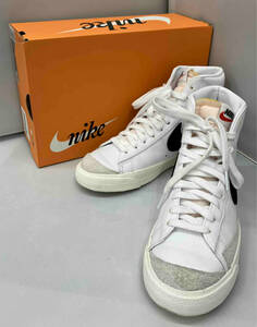 NIKE / ナイキ / BLAZER MID 77 VNTG / ブレーザーミッド77ビンテージ / スニーカー / BQ6806-100 / サイズ24cm / ホワイト / 箱あり