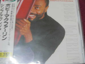 帯付美品 ボビー・マクファーリン／シンプル・プレジャーズ 「ドント・ウォリー・ビー・ハッピー」収録 Bobby McFerrin