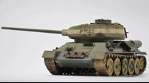 1/35 ソビエト T34－85戦車 塗装済完成品 第二次世界大戦_画像2