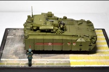 1/35 ロシア Kurganets-25 IFV 歩兵戦車 塗装済完成品 フィギュア人形兵士付き_画像6