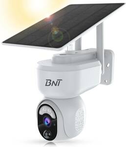 [400 ten thousand super height pixel * sensor luminescence * interactive telephone call ] BNT security camera outdoors .. monitoring camera 360° wide-angle photographing WiFi security camera solar panel attaching 