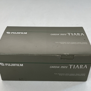 FUJIFILM CARDIA mini TIARA 富士フィルム フィルムカメラ ジャンク S7663146の画像2