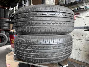 ●送料安い●エアチェック済●　225/55R16　ブリヂストン　レグノGR-XⅢ　2019年製　バリ山2本 　京都交換OK②