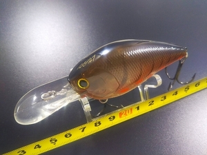 廃番 ラッキークラフト RC3.5DD RT #417/PHブラウンクロー USED リッククラン LUCKY CRAFT Rick Clunn RC CRANKBAIT