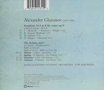 Symphony No 5 in B-Flat Major Op55 / The Seasons Alexander Konstantinovich Glazunov 輸入盤CD_画像2