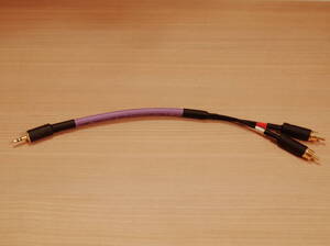 ★ 即決 Oyaide PA-02 V2 RCA-ステレオミニプラグ3.5mm 変換ケーブル 30cm Yケーブル 金メッキ NYS352AG NYS231BG-LL ★