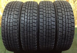 DUNLOP ウインターマックス02 WM02 155/65R13 4本 2018年製 8867 スタッドレスタイヤ (沖縄県・離島は発送不可)