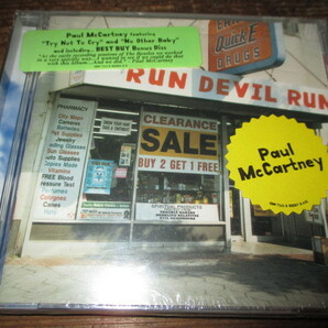 paul mccartney / run devil run (best buy店舗限定ボーナスCD付き未開封送料込み!!)