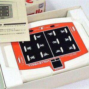 再値下 ジャンク TEG バレーボール トミー エレクトロニクス ゲーム おもちゃ 箱・説明書付の画像1