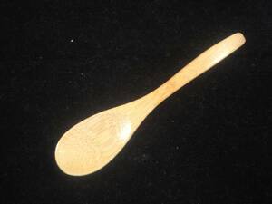  bamboo made rugby type spoon 1 pcs business use home use simple plain eko . earth production Japanese style wooden camp desert ice Japanese food Japanese style miscellaneous goods bamboo spoon 